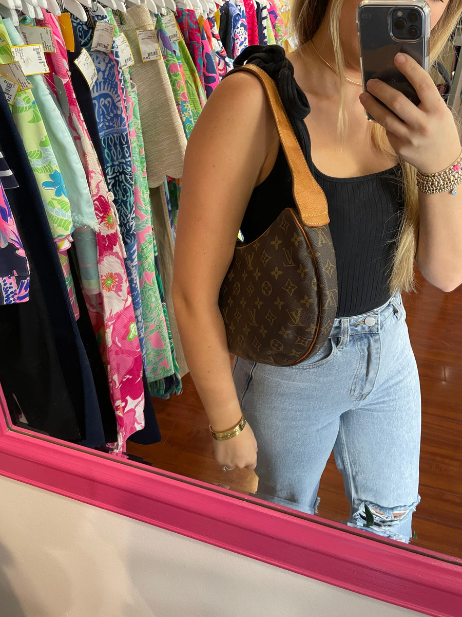 LOUIS VUITTON Monogram Canvas Croissant PM Bag - Final Call