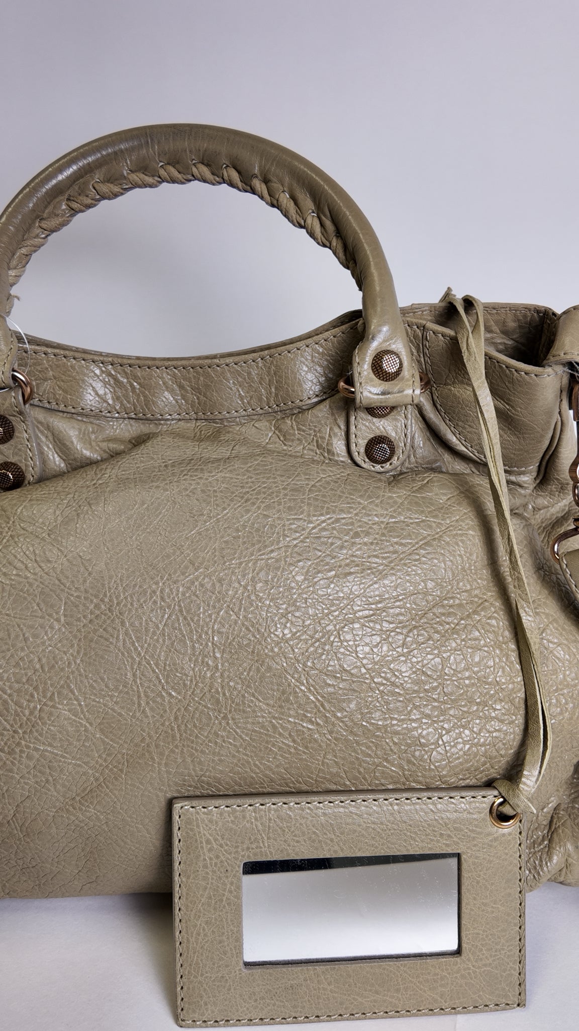 BALENCIAGA CITY BAG - Beige