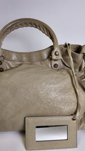 BALENCIAGA CITY BAG - Beige
