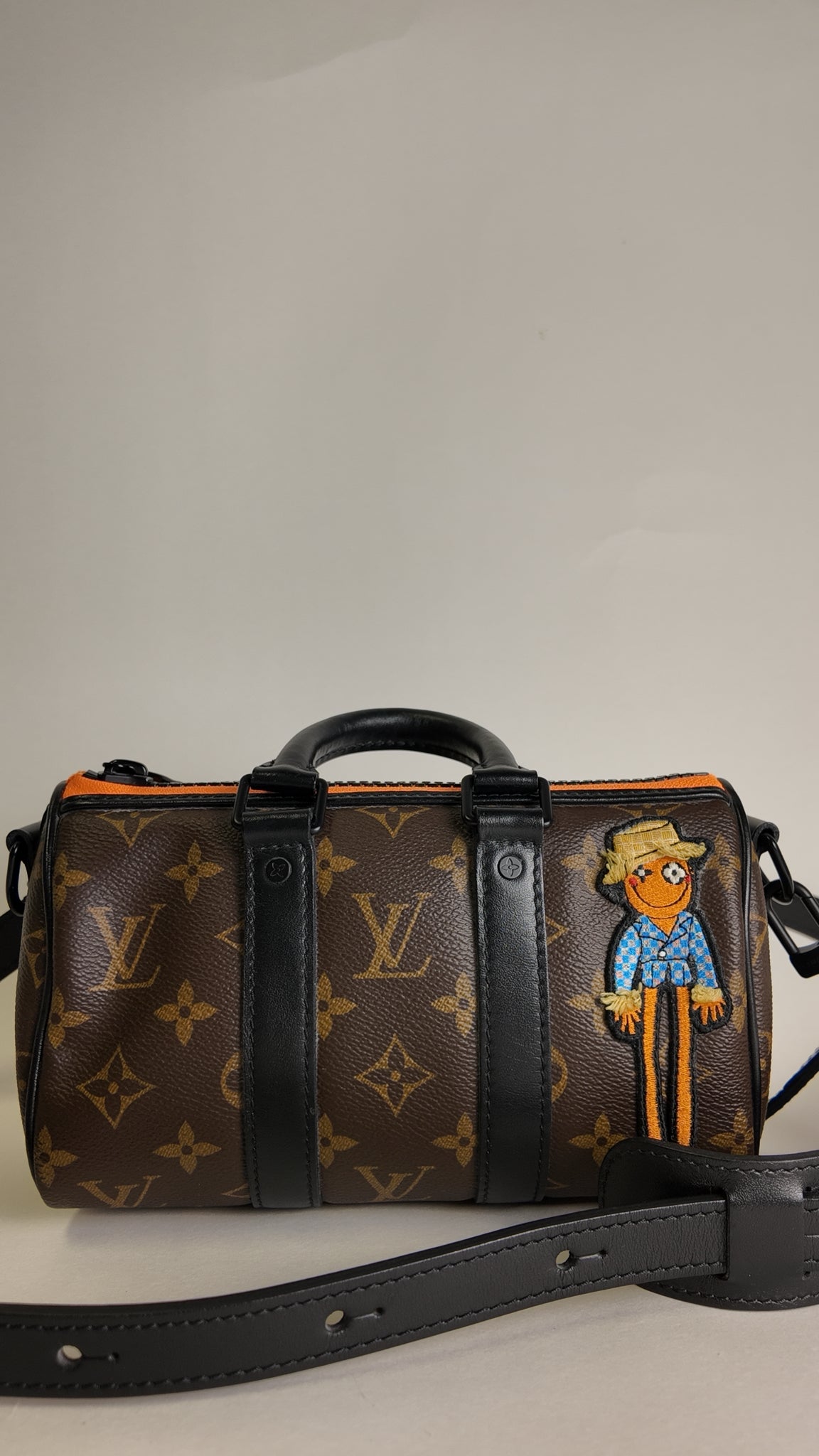Monogram Macassar Zoom with Friends Keepall XS crossbody
