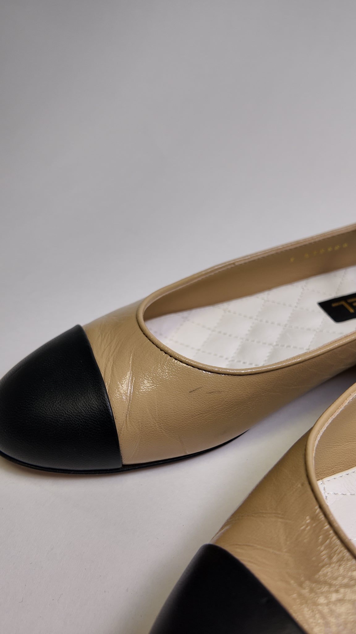 Chanel 2023 ANKLE STRAP FLATS Size 39.5 Misc. Shoes