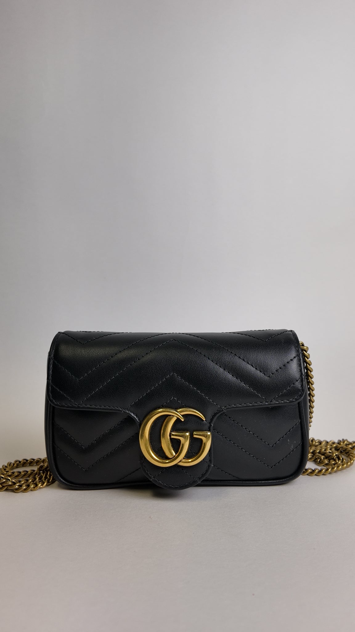 GUCCI MARMONT SUPER MINI W/ BOX