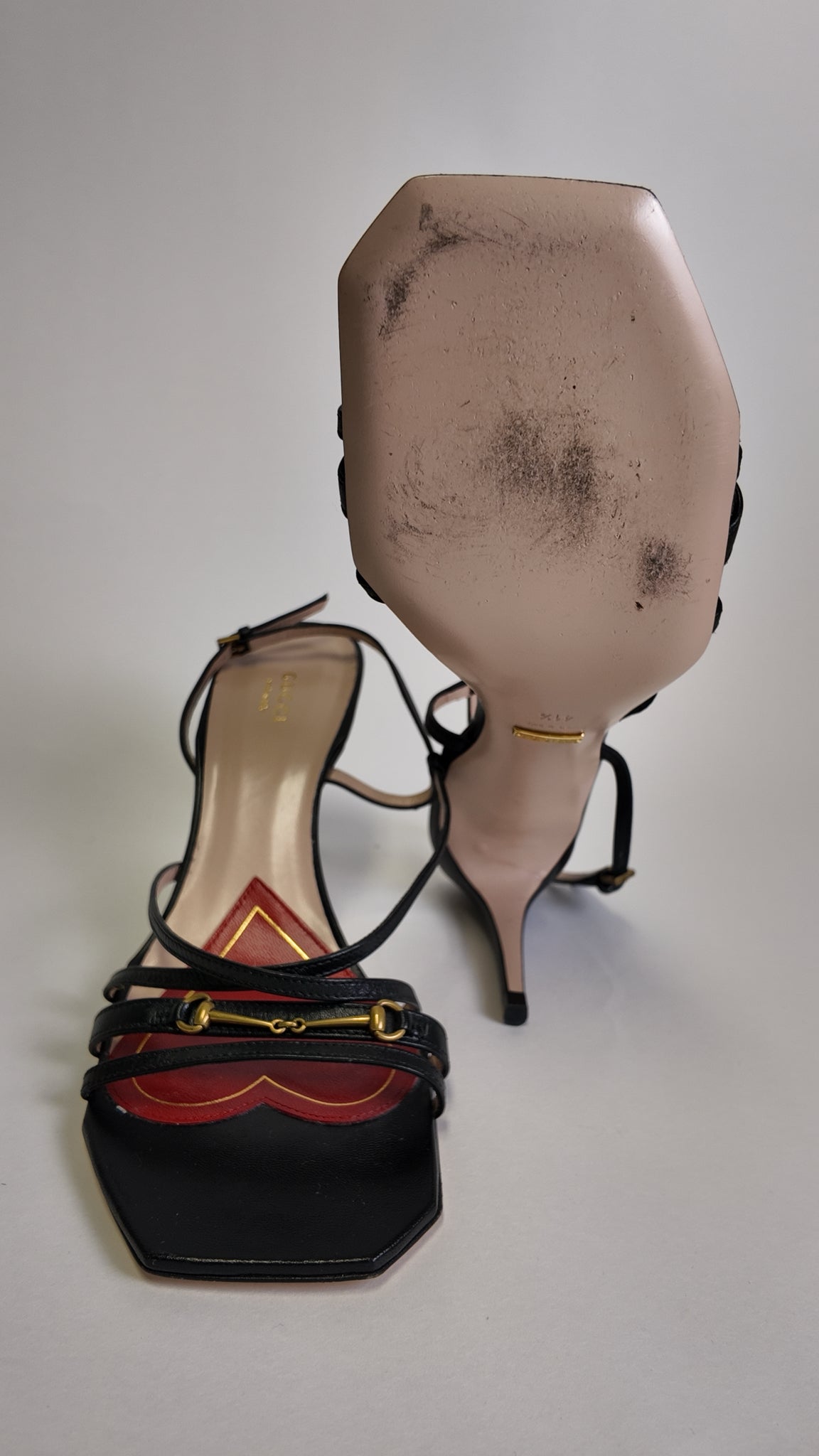 Gucci Victoria Strappy Horsebit Sandal