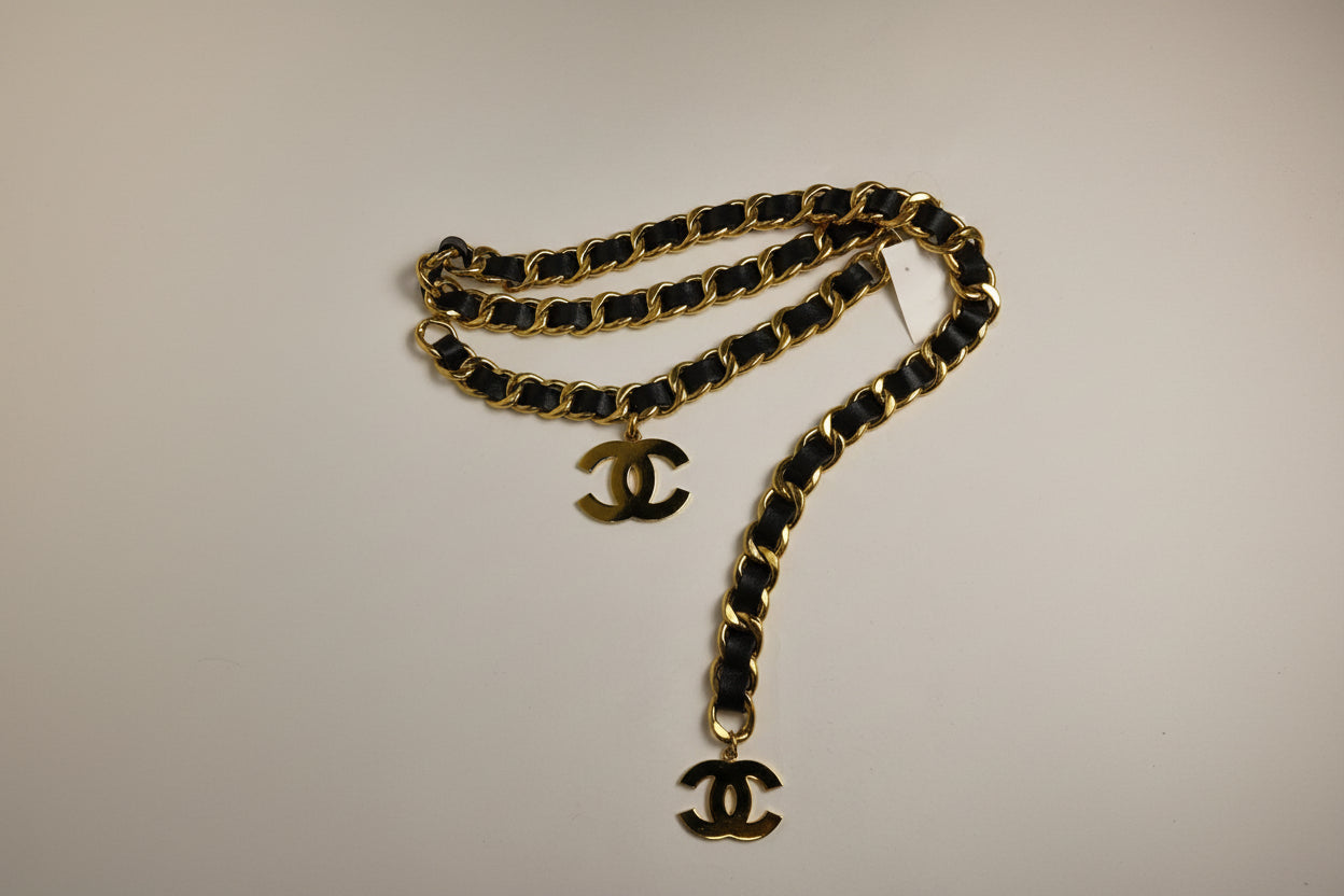 Iconic Chain Belt The Chloé Iconic belt Yellow - Chloé main image 2
