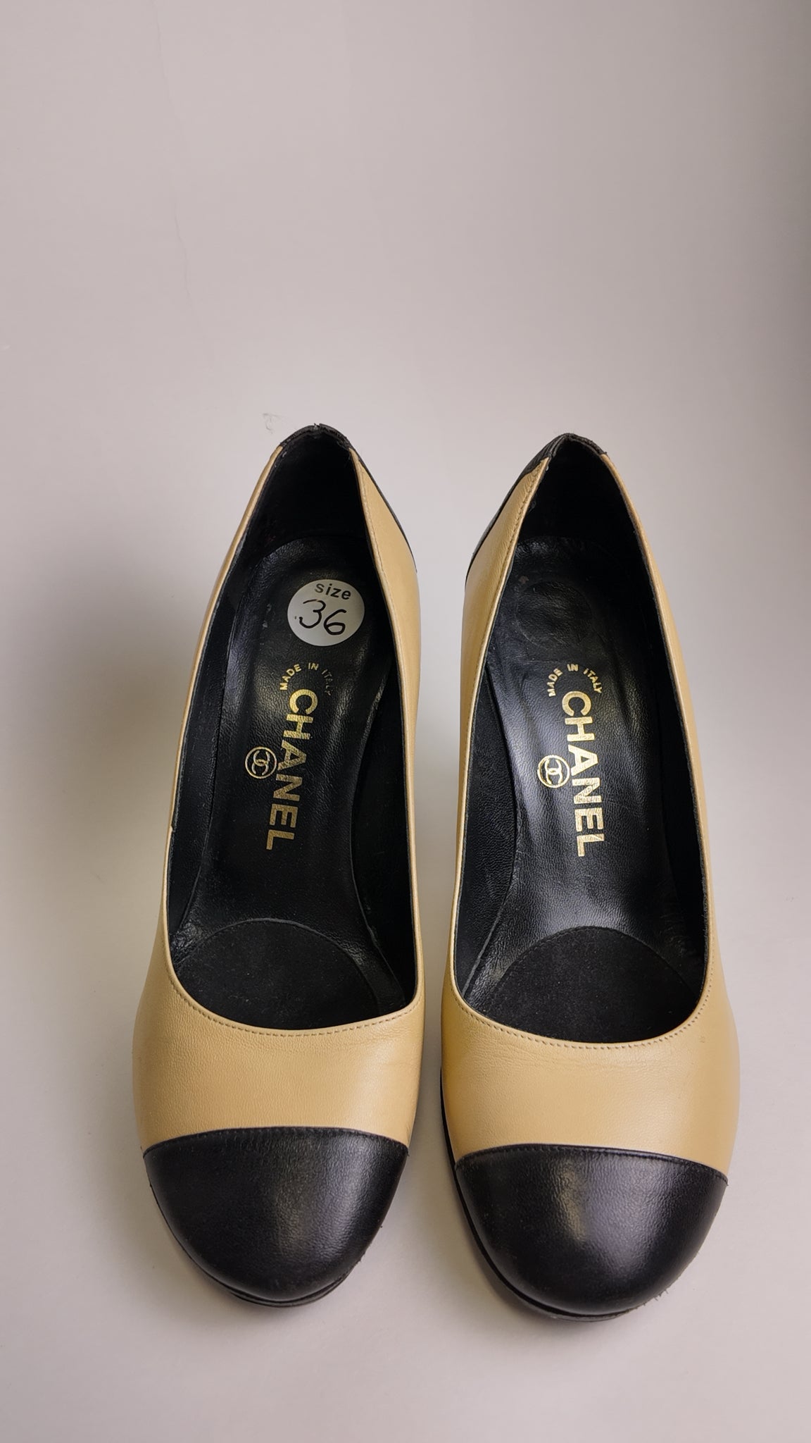 Chanel Color block Pump Size 36