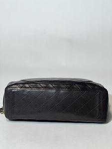 Chanel Classic Jumbo XL Maxi Flap Bag – Brown