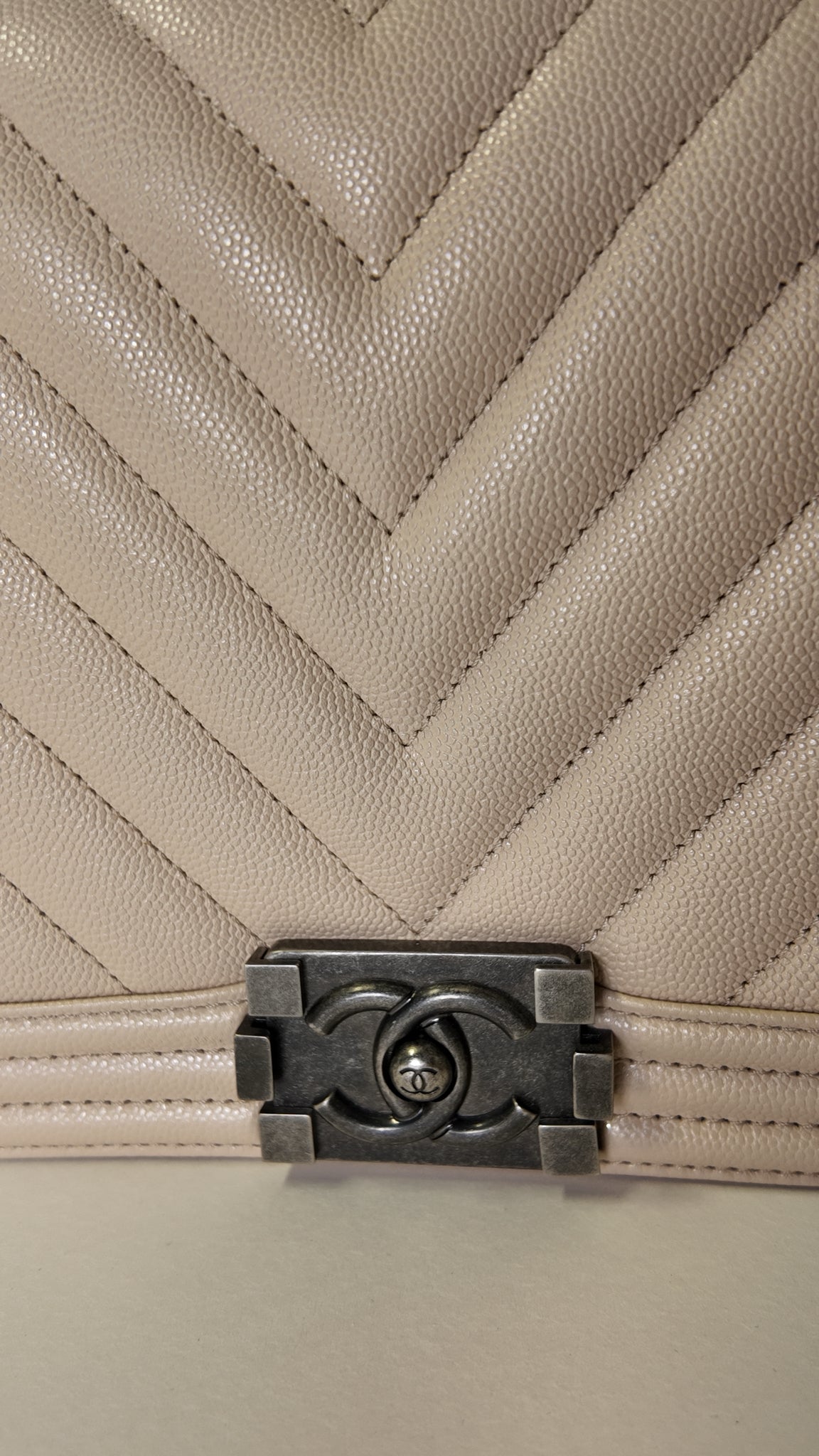 Chevron Large Boy Bag