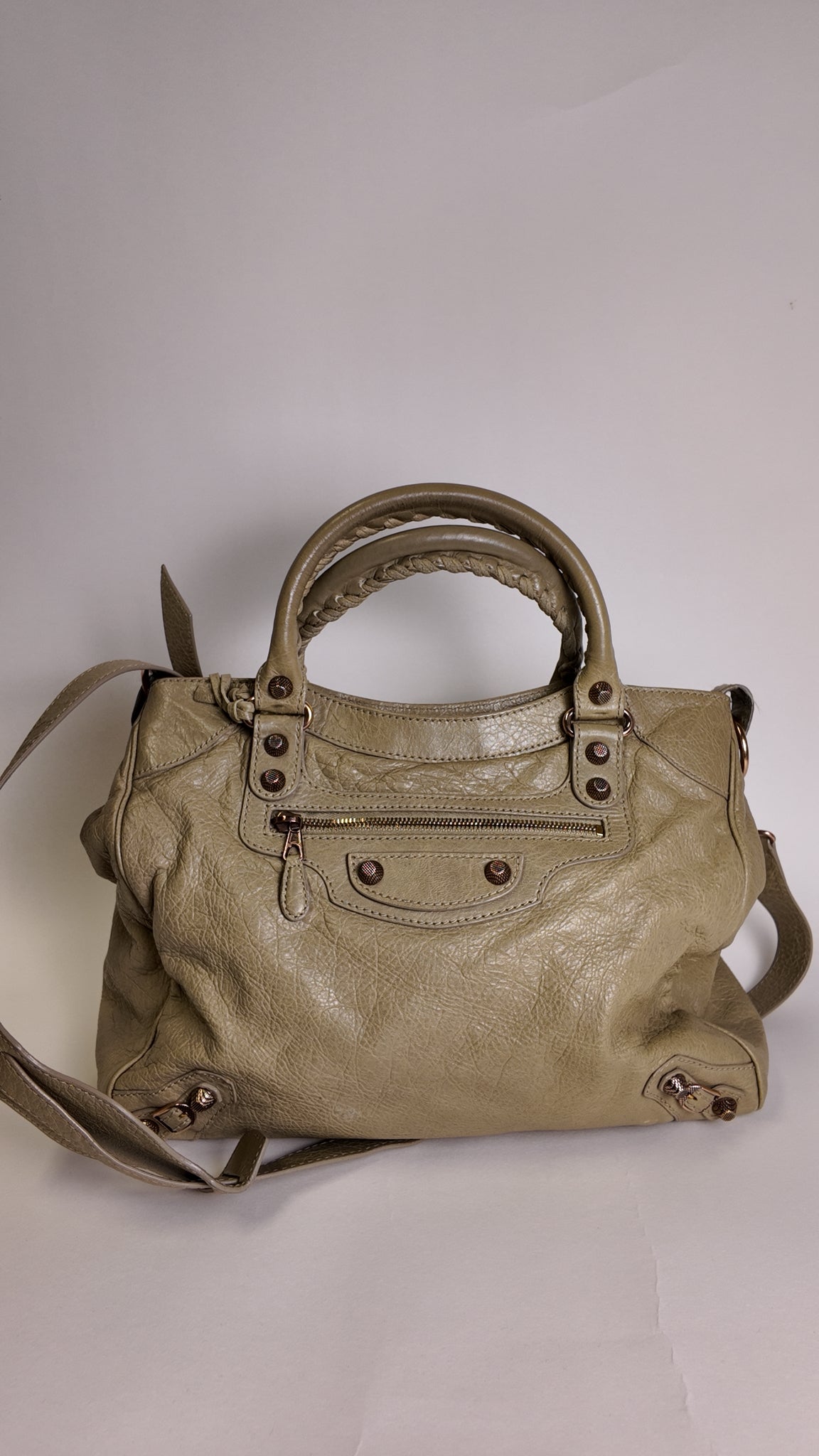 BALENCIAGA CITY BAG - Beige