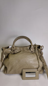 BALENCIAGA CITY BAG - Beige