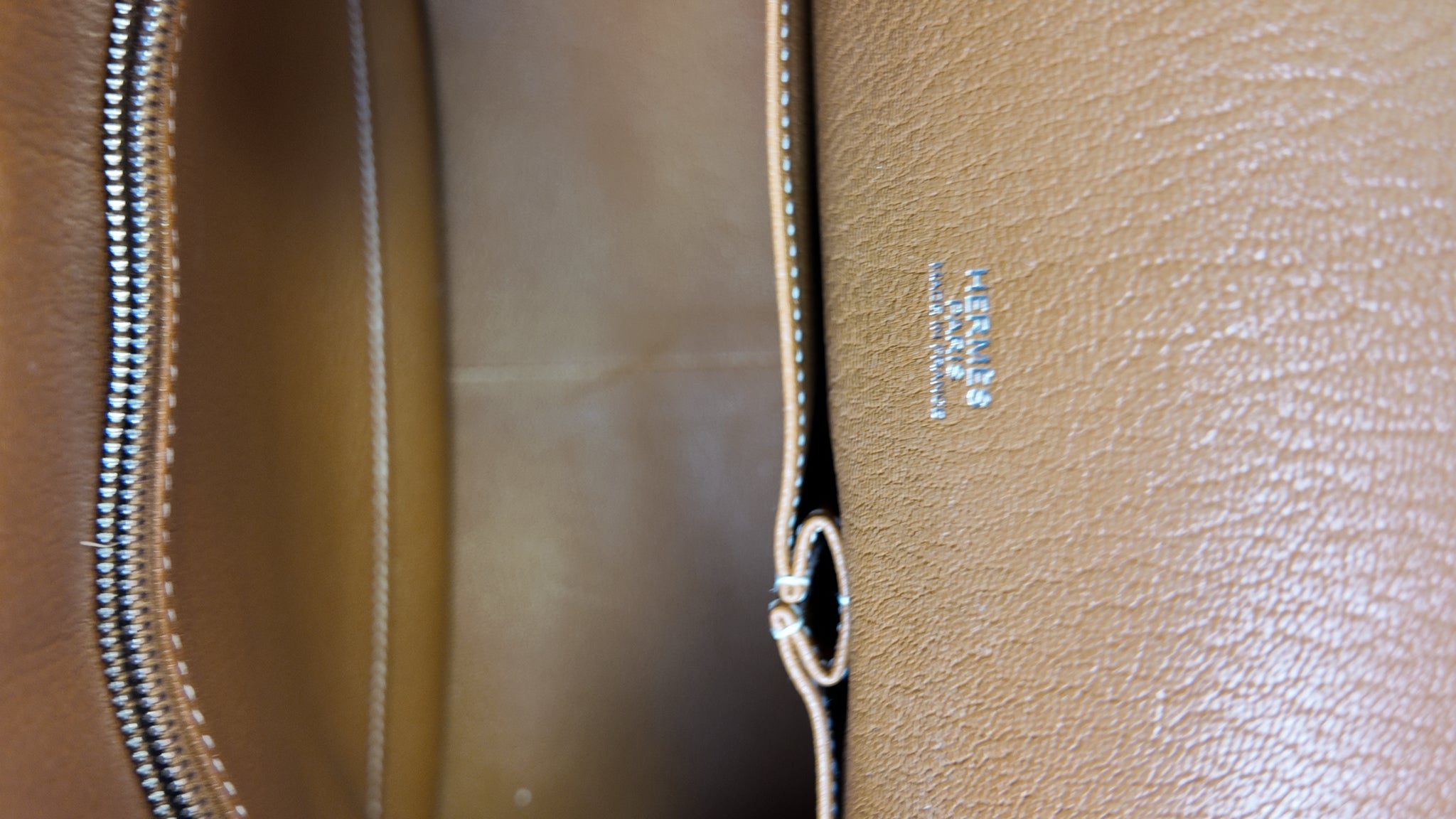 2014 HERMES CLEMENCE JYPSIERE 28 W/ PALLADIUM HARDWARE