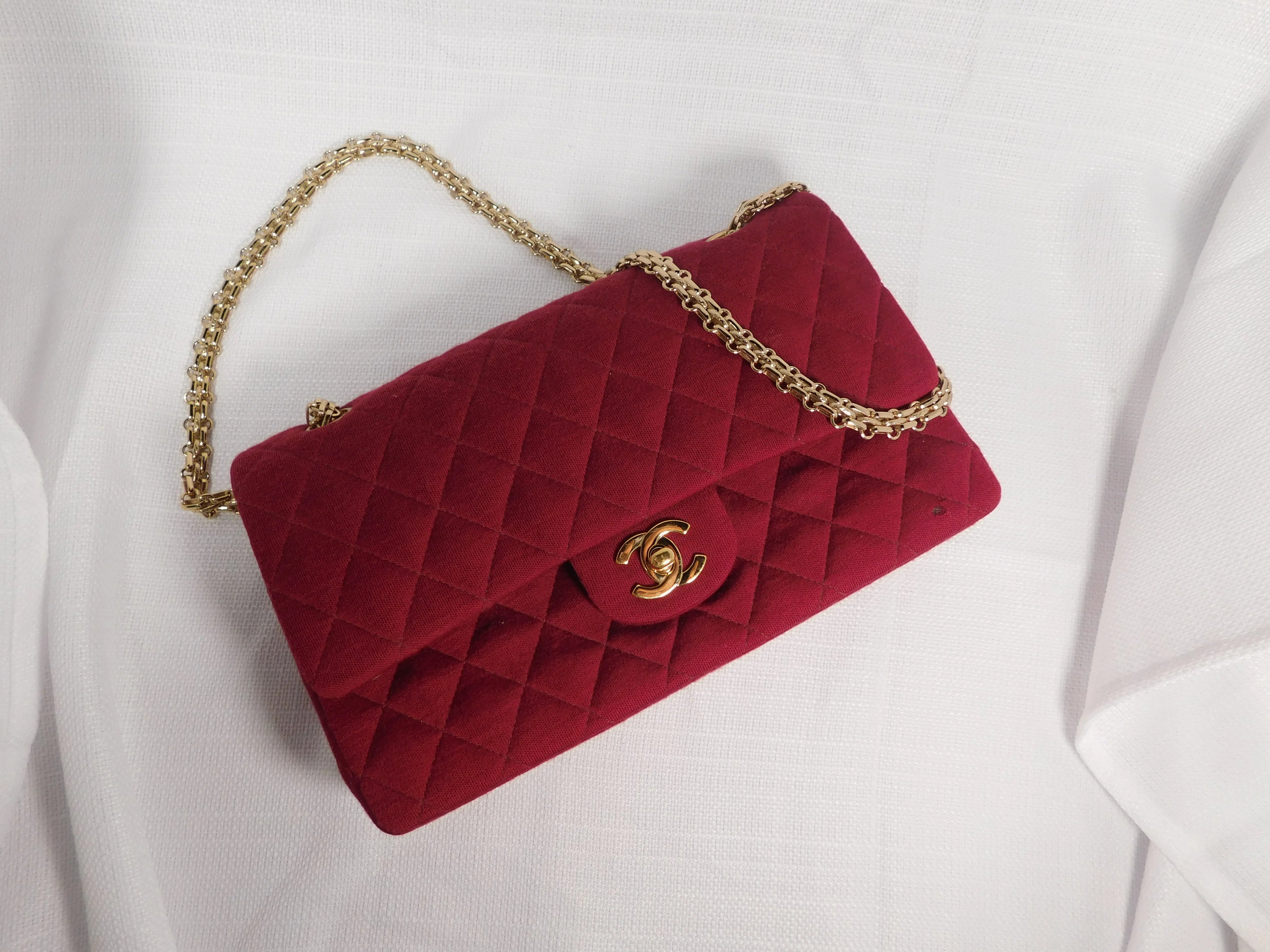 Vintage Classic Double Flap Bag