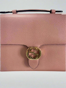 Large Interlocking GG Chain Bag