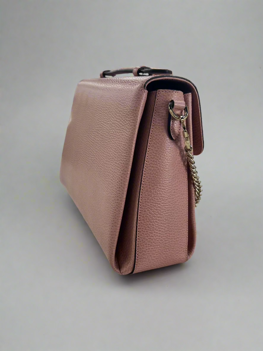 Large Interlocking GG Chain Bag