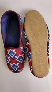 MENS GUCCI SATIN SLIPPERS W/ BOX