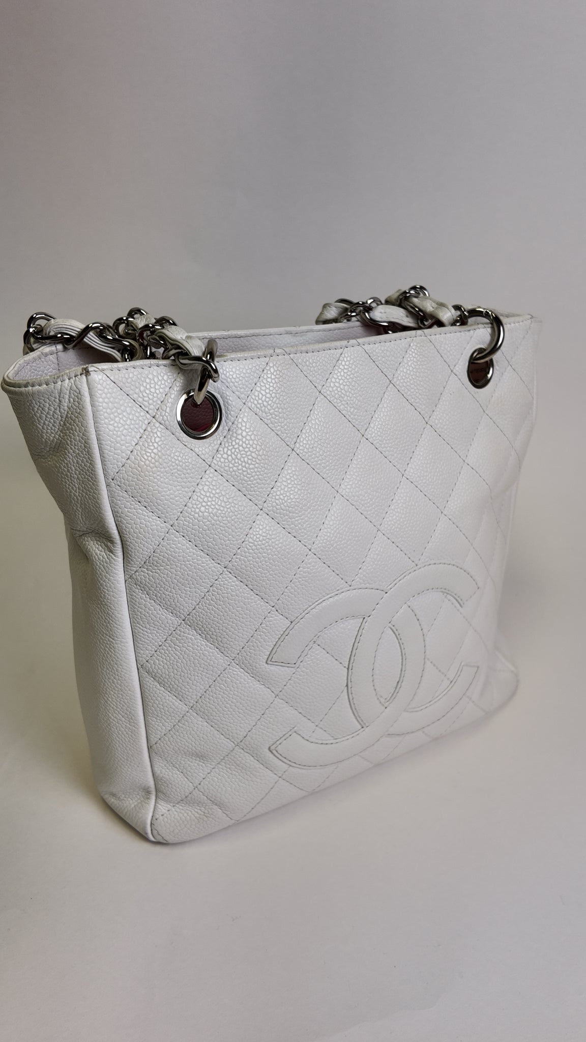 CHANEL PETITE SHOPPING TOTE