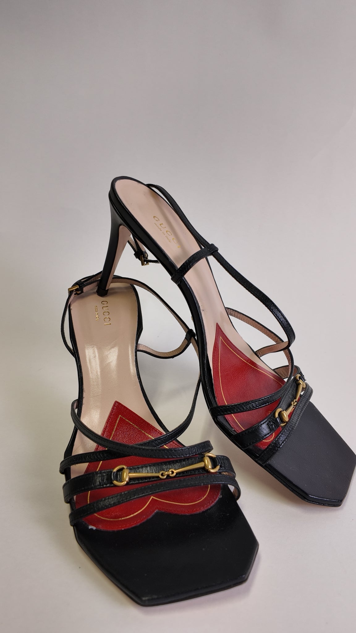 Gucci Victoria Strappy Horsebit Sandal