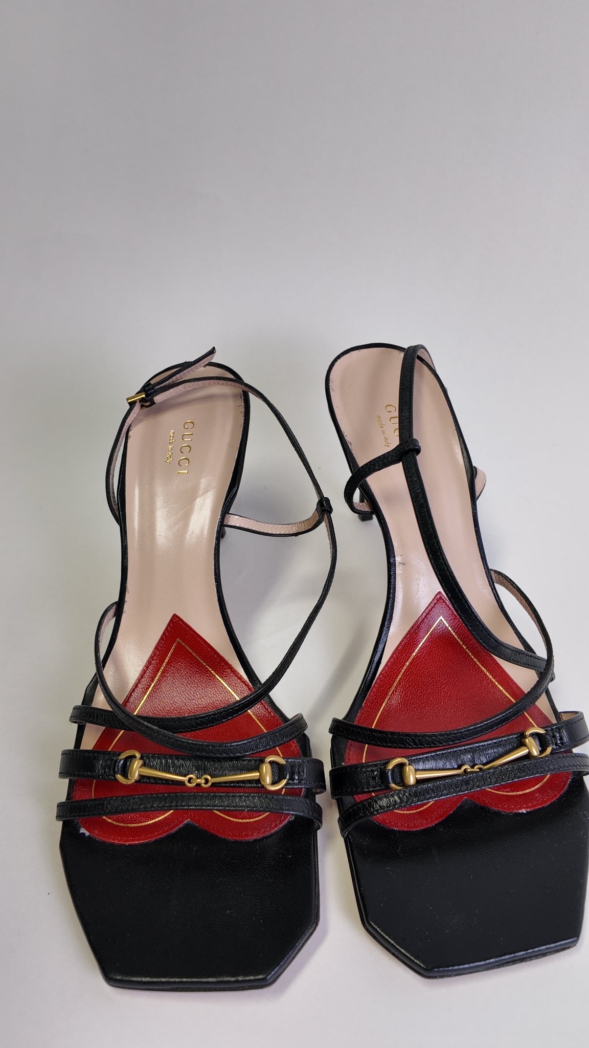 Gucci Victoria Strappy Horsebit Sandal
