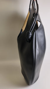 LOEWE PASEO KNOTTED LEATHER TOTE