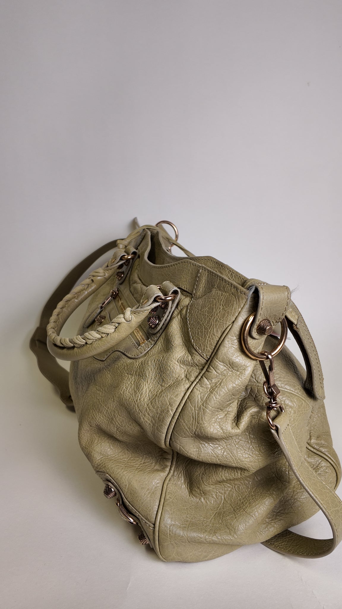 BALENCIAGA CITY BAG - Beige