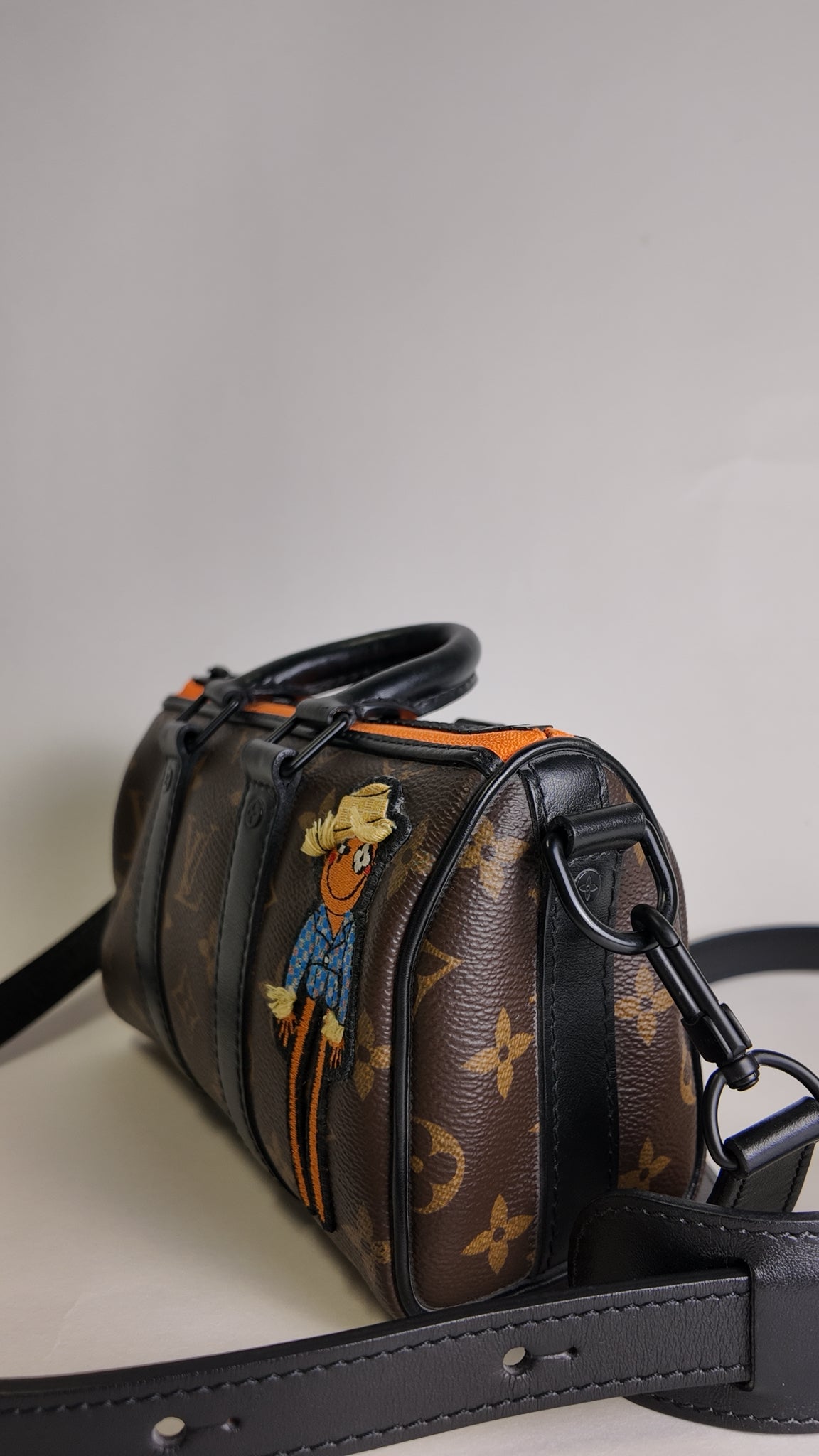 Monogram Macassar Zoom with Friends Keepall XS crossbody