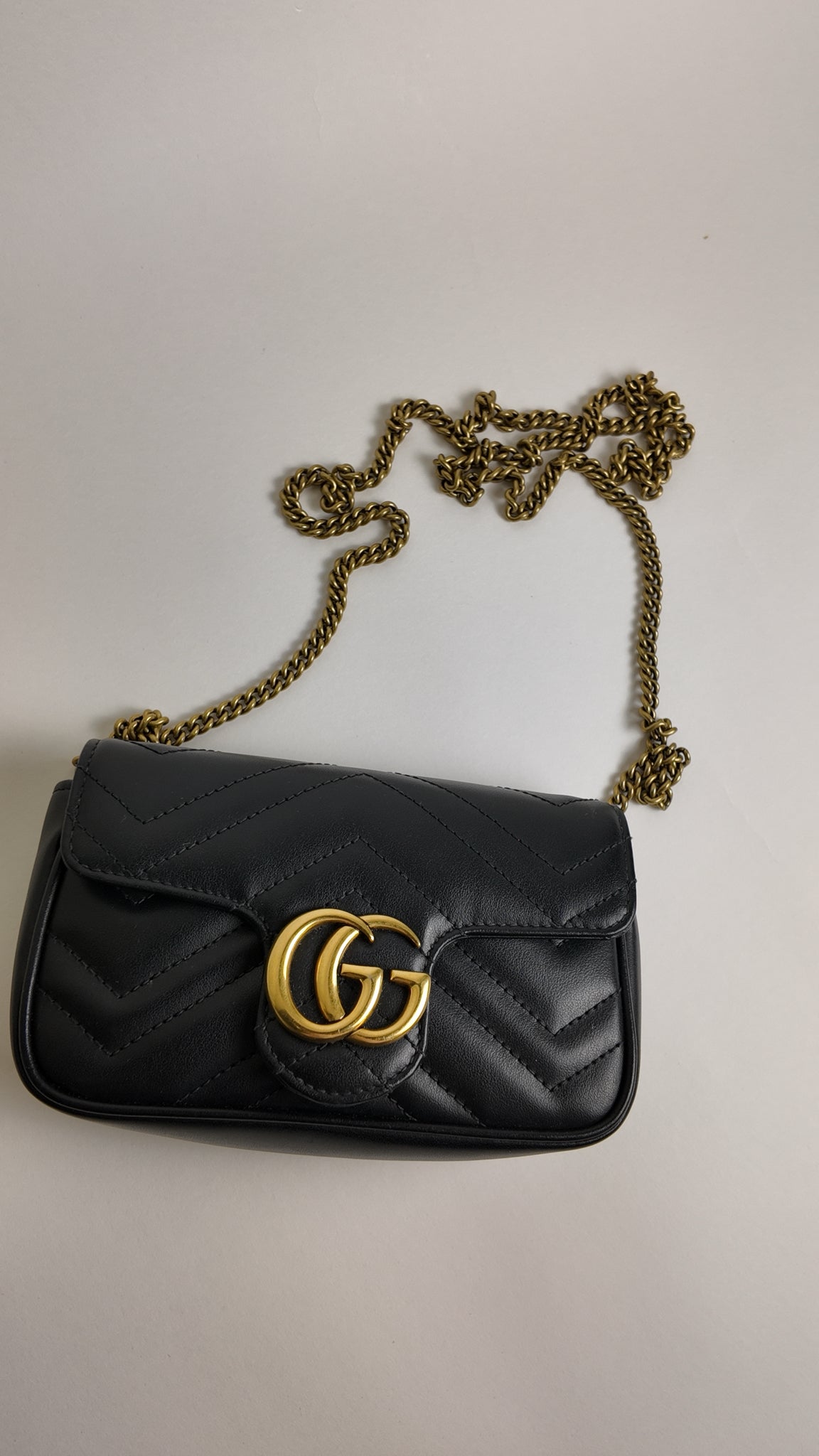 GUCCI MARMONT SUPER MINI W/ BOX