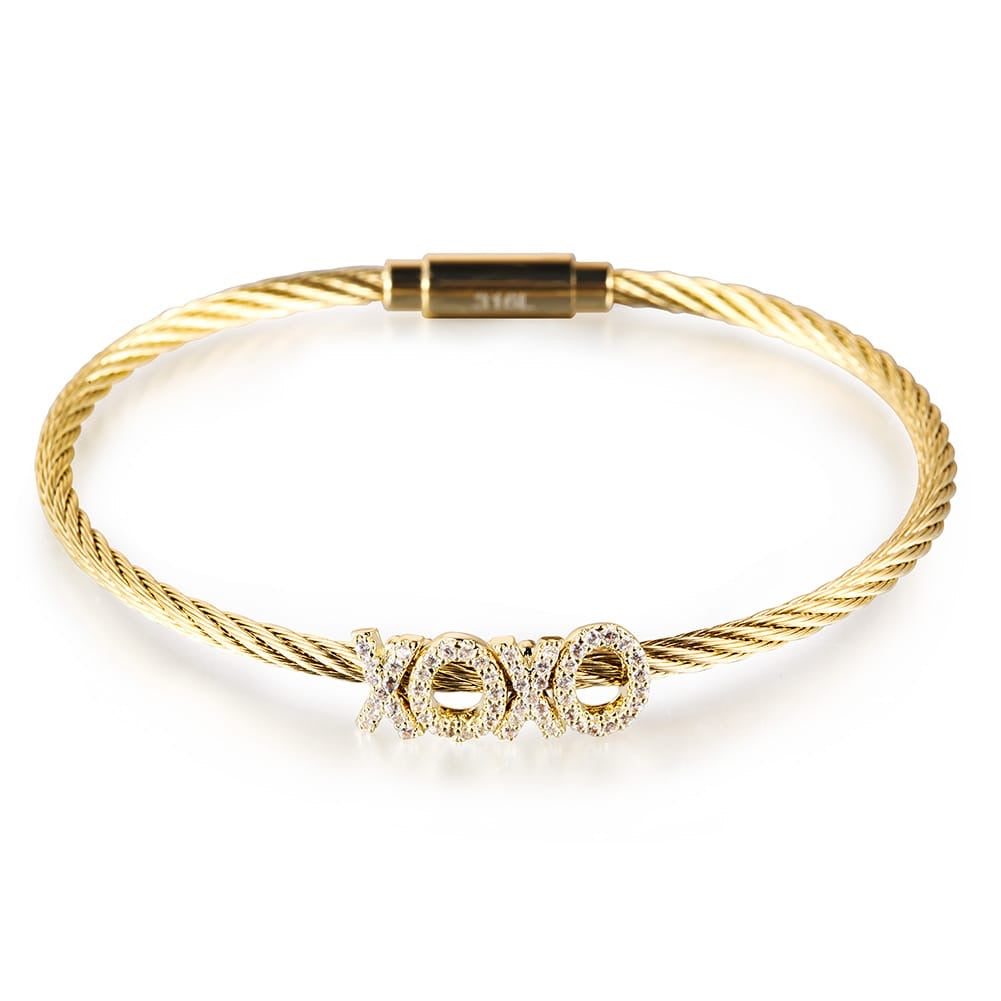 XOXO Cable Bracelet