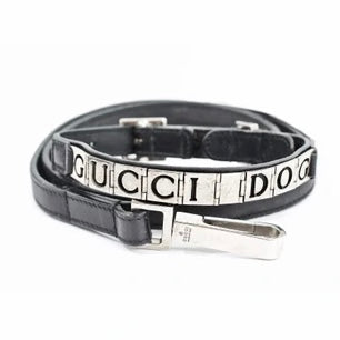 “Gucci Dog” Leash and Collar