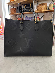 LOUIS VUITTON Empreinte OnTheGo MM Tote Bag Unboxing 