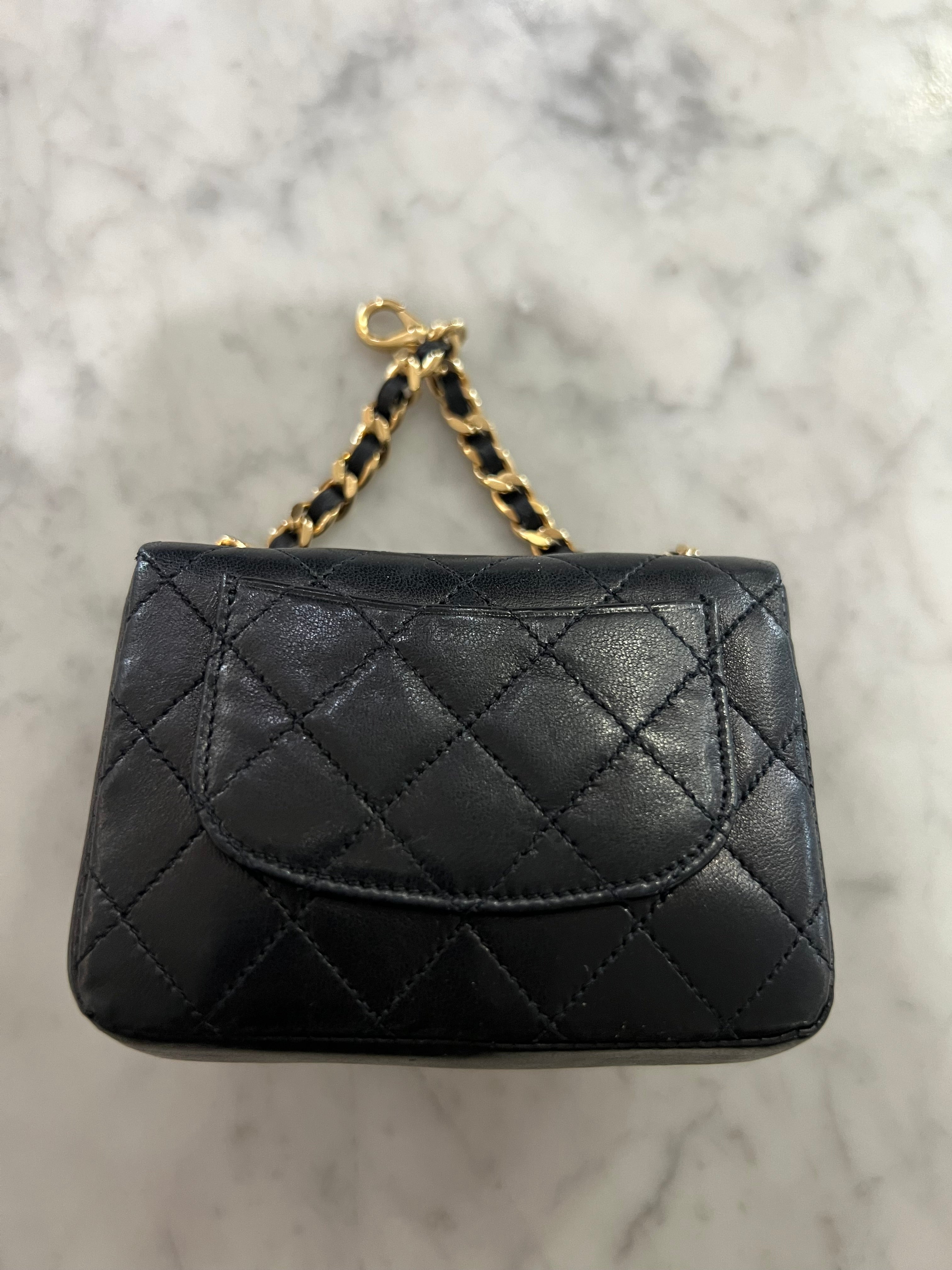 chanel crossbody belt bag black