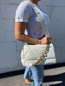 BNIB Prada Quilted 2021 Soft Nappa Shoulder Bag