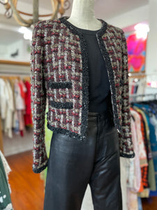 SOONIL, Sequin Embellished Tweed Jacket, Women