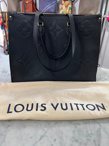 Louis Vuitton Onthego Mm Black