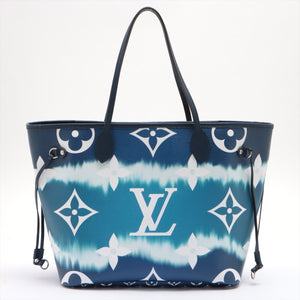 Louis Vuitton, Bags, Louis Vuitton Escale Giant Flower Monogram Neverfull  Mm Bag Removable Pochette