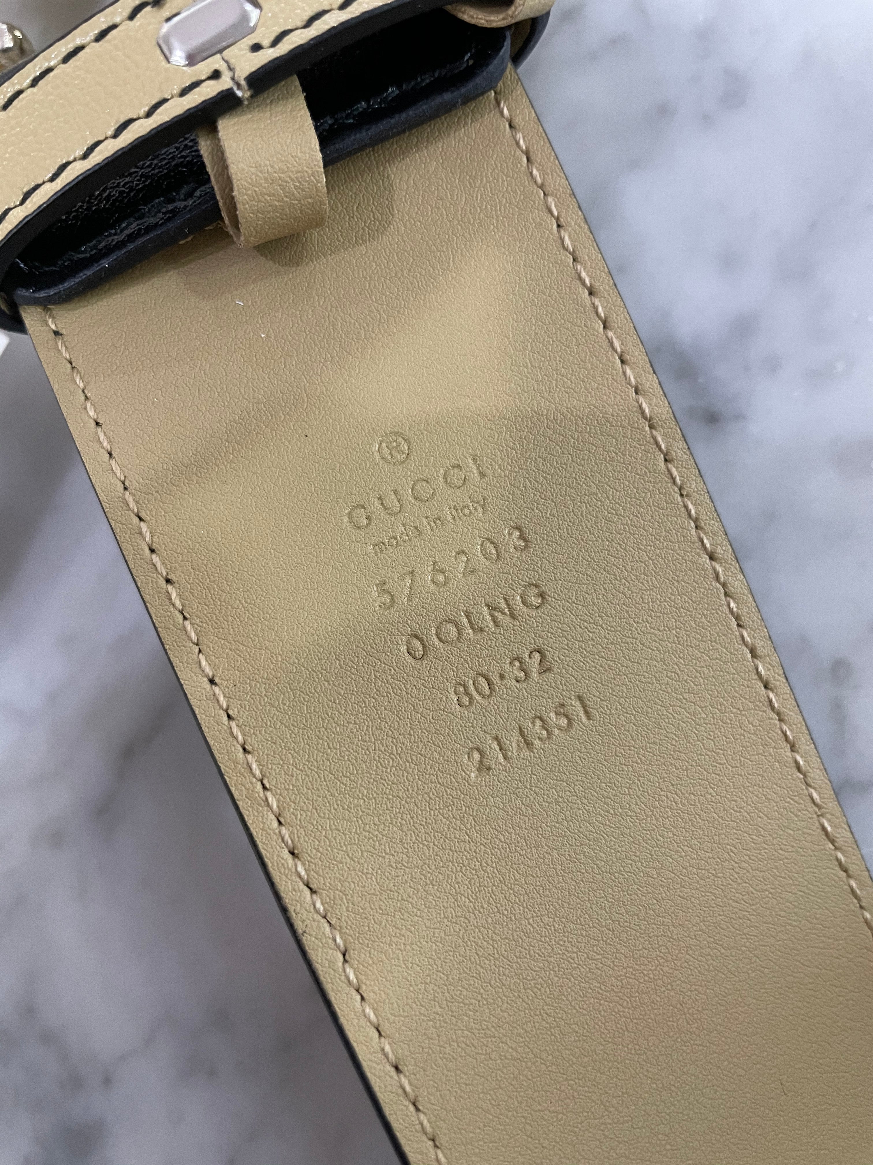 Gucci Leather Belt