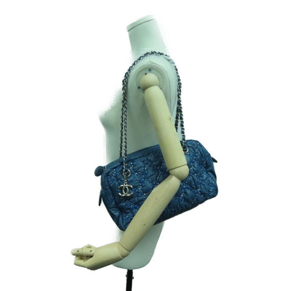 Tweed On Stitch Bowler Bag
