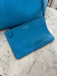 Diorissimo Pebbled Satchel