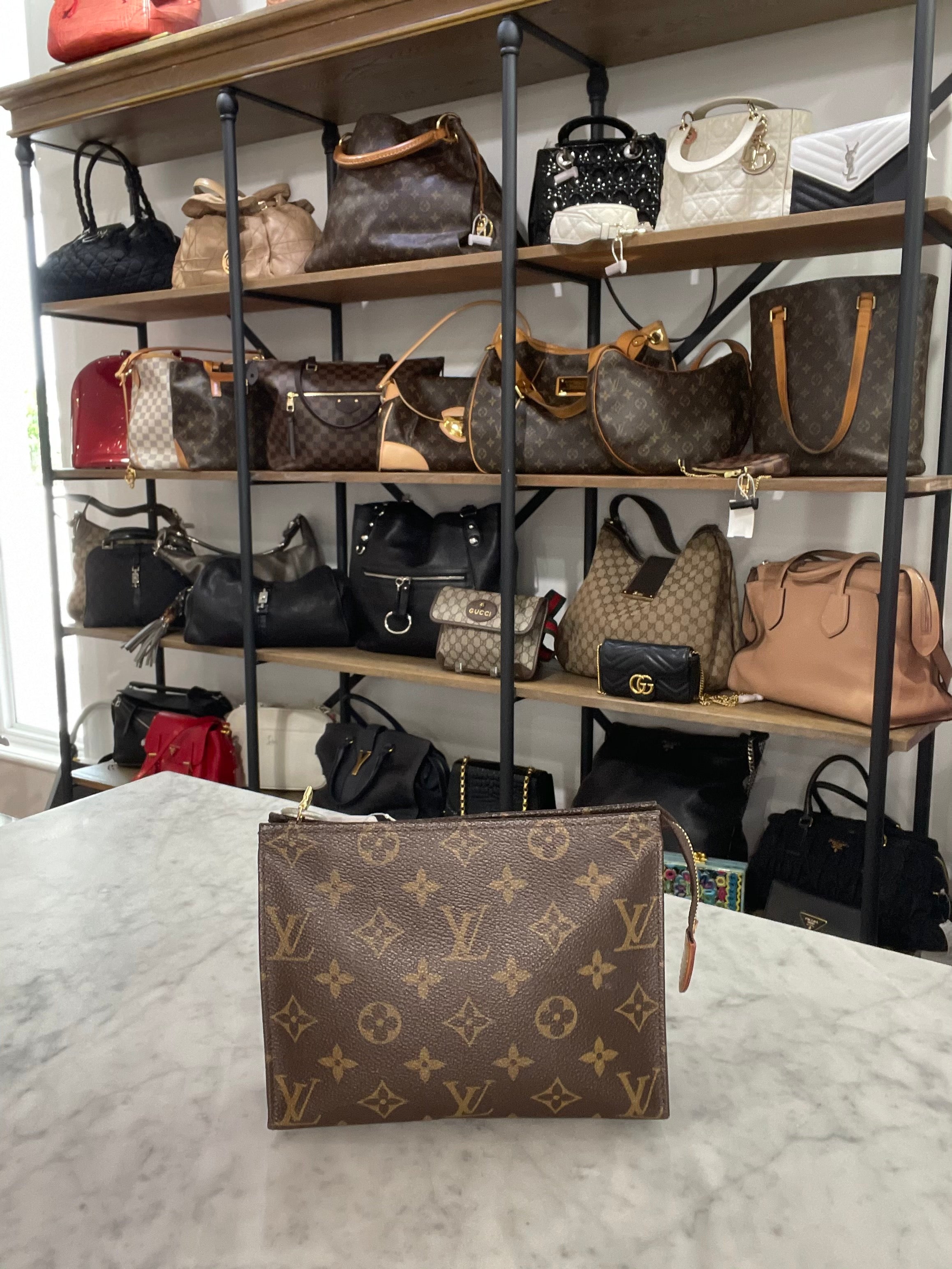 Louis Vuitton Toiletry Pouch 19 Monogram Canvas – Coco Approved Studio