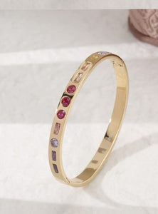Pop of Pink Bangle
