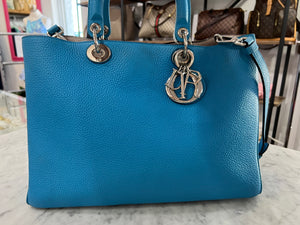 Diorissimo Pebbled Satchel