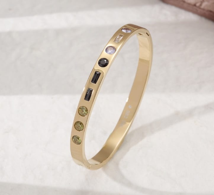 Pop of Blue Bangle