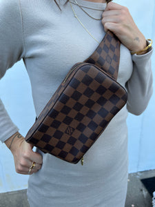 Louis Vuitton Geronimos Waist Bag Damier Brown